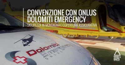 Convenzione con Onlus Dolomiti Emergency