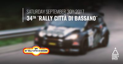 Rally Città di Bassano 34th issue - Saturday September 30th 2017