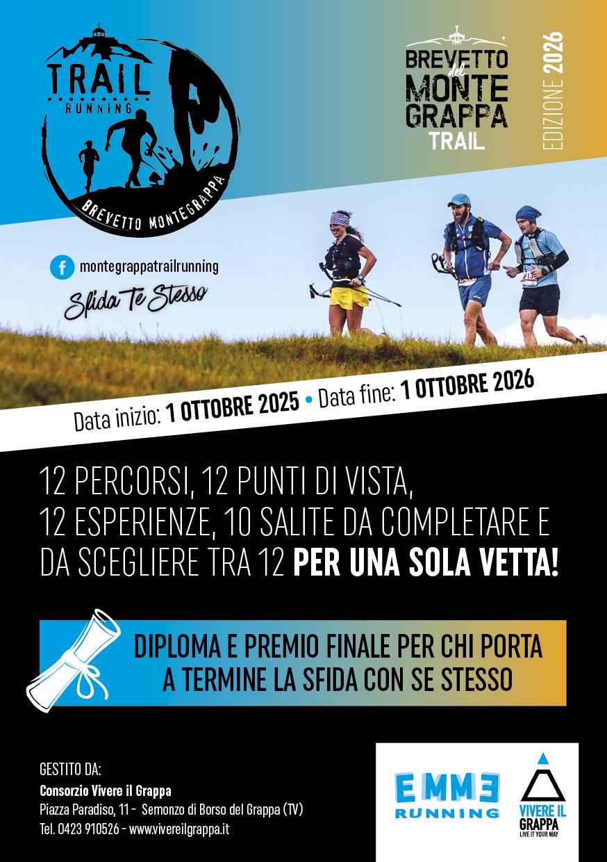 flyer brevetto trail montegrappa 2026