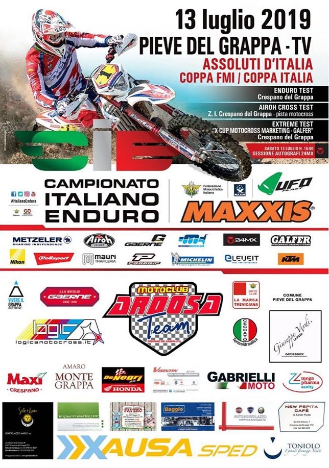 enduro pieve del grappa locandina