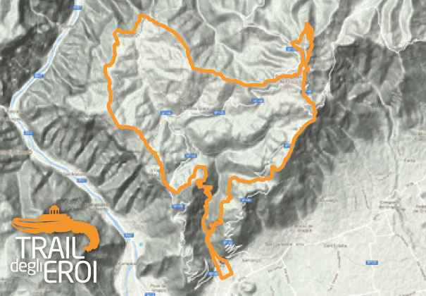 percorso trail degli eroi