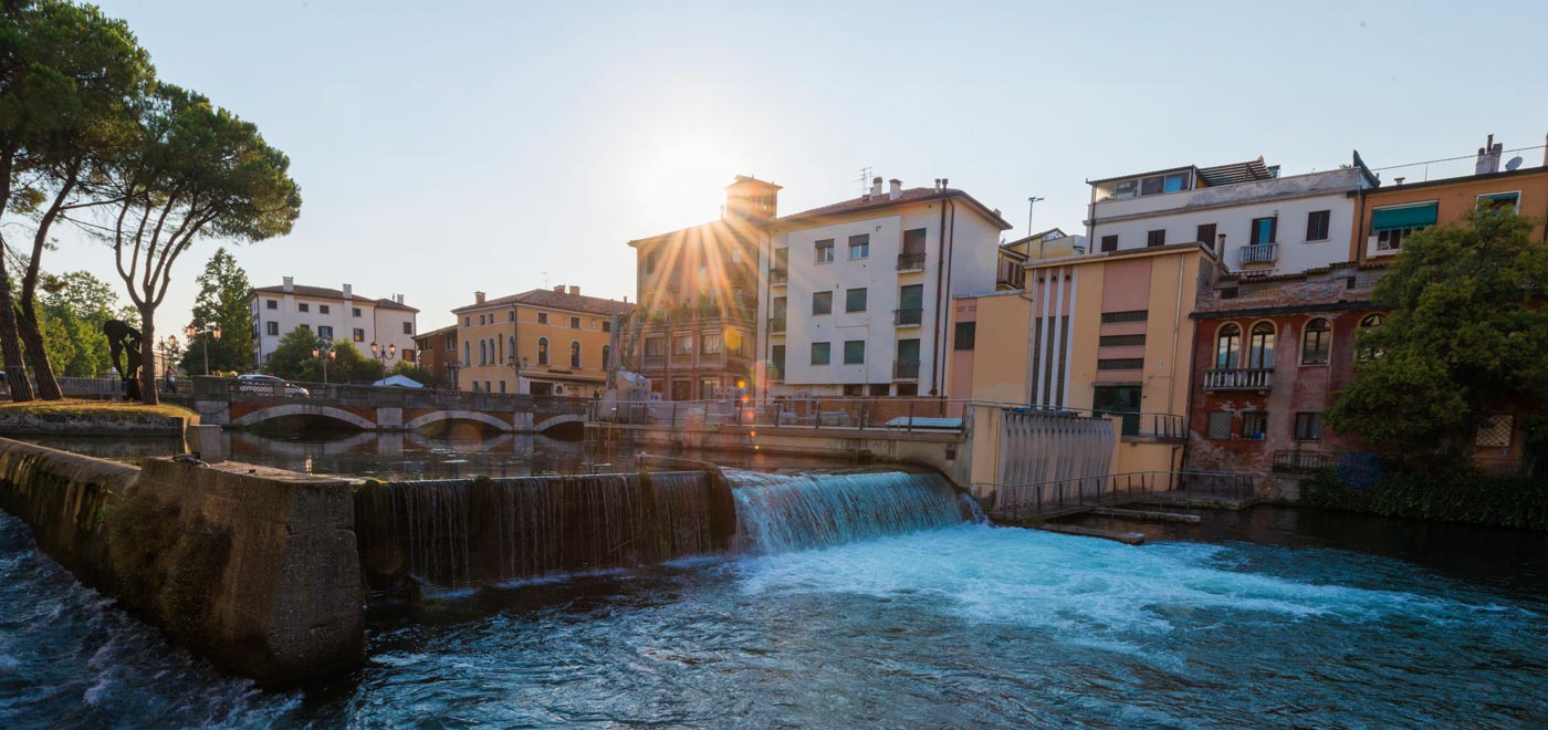 Uno scatto delle acque di Treviso