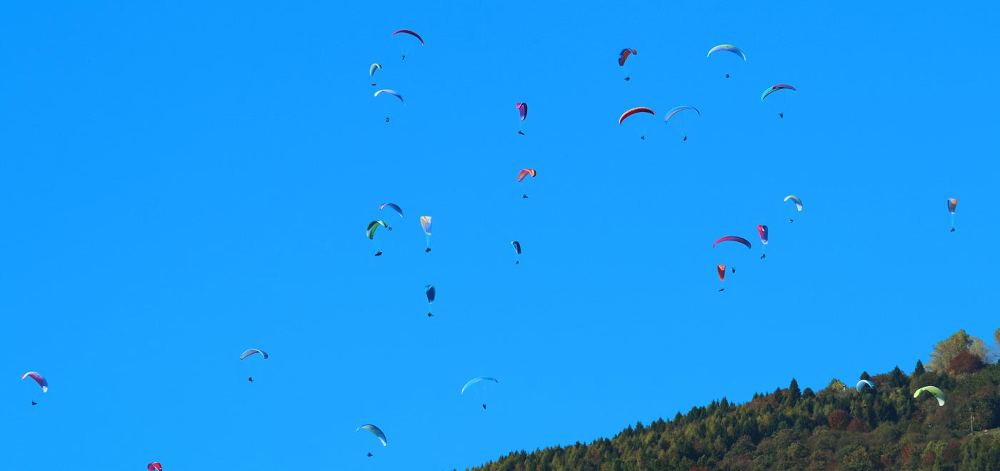 Testival, gara di parapendio sul Monte del Grappa