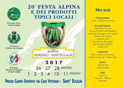20a Festa Alpina e dei Prodotti Tipici locali: arrivano i Bisi di Borso!