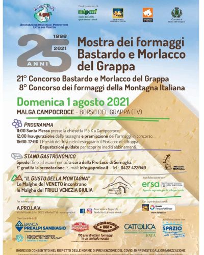 25ª Mostra dei formaggi Bastardo e Morlacco del Grappa