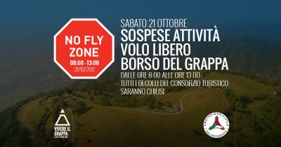 AVVISO - Sospese attività di volo libero 21 ottobre